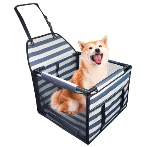 Hunde-Autositze mit Geschirr, wasserdichter Hunde-Autositz, Haustier-Reise-Autositze, sicherer, bequemer Reisesitz, verstellbare Hunde-Sitzerhöhungen, Hunde-Autositzbezug für Tier-Haustier-Reisen Hunde-Autositze mit Geschirr, wasserdichter Hunde-Autositz, Haustier-Reise-Autositze, sicherer, bequemer Reisesitz, verstellbare Hunde-Sitzerhöhungen, Hunde-Autositzbezug für Tier-Haustier-Reisen von Fravsiu