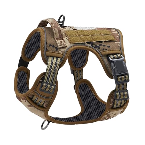 Hundekabelbaum, Hochleistungsweste mit einstellbarem Kragen, Gehen im Freien, Trainingsgurt für mittlere und große Hunde, Rettung, Jagd, Suche, und tägliche Aktivitäten, 9,84 Zoll von Fravsiu