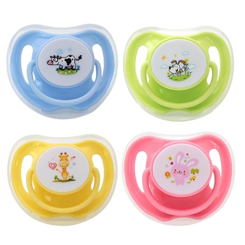 Kätzchen Schnuller - 4 Stücke Haustier Soother für beruhigende, Schmetterlingsform Silikonspielzeug mit Schutzabdeckung, Tierzubehör zum zögern Kätzchen Schnuller - 4 Stücke Haustier Soother für beruhigende, Schmetterlingsform Silikonspielzeug mit Schutzabdeckung, Tierzubehör zum zögern von Fravsiu