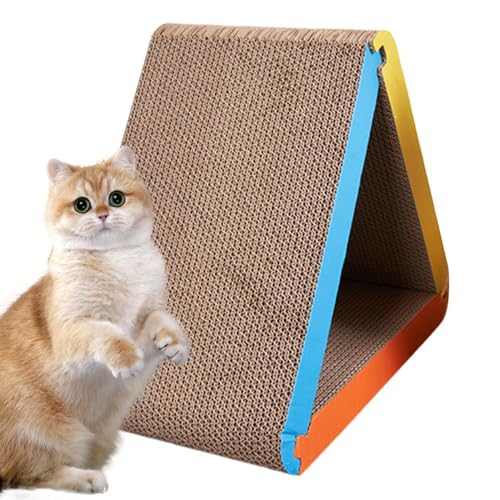 Kratzbaum für Katzen, Kratzbaum für Katzen aus Karton, Kratzbaum für Katzen Dreieck, Kratzbaum für Kätzchen, Kratzbaum für Katzen Wellig, Kratzbaum für Katzen im Innenbereich, Möbelschutz p Kratzbaum für Katzen, Kratzbaum für Katzen aus Karton, Kratzbaum für Katzen Dreieck, Kratzbaum für Kätzchen, Kratzbaum für Katzen Wellig, Kratzbaum für Katzen im Innenbereich, Möbelschutz p von Fravsiu