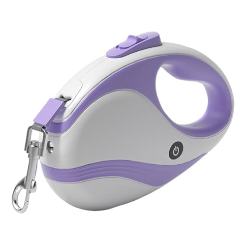 Pet Lead, Retractable Tractor, USB Flashlight Feature, Ergonomic Handle, Smooth Foldable Tape with Touch Lock, Traction Rope, Ideal for Dog Walking and Outdoor Training Pet Lead, Retractable Tractor, USB Flashlight Feature, Ergonomic Handle, Smooth Foldable Tape with Touch Lock, Traction Rope, Ideal for Dog Walking and Outdoor Training von Fravsiu