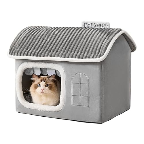 Tragbar und leicht, Katzenbett, Haus und Tierhandlung, ideal zur Bekämpfung von Haustieren | Warmes Katzenbett mit Höhle | Gemütliches und bequemes Katzenbett Tragbar und leicht, Katzenbett, Haus und Tierhandlung, ideal zur Bekämpfung von Haustieren | Warmes Katzenbett mit Höhle | Gemütliches und bequemes Katzenbett von Fravsiu