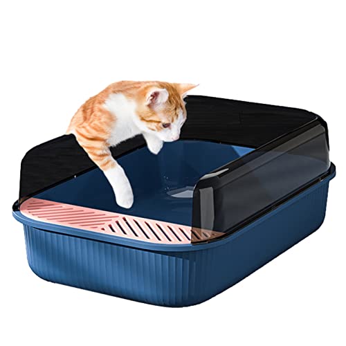 Frdun Hohe Seiten, abnehmbare große Katzentoilette, halbgeschlossene Katzentoilette, Erhöhung der Anti-Spritz-Toilette, Katzenfutterspender, Notwendigkeit Frdun Hohe Seiten, abnehmbare große Katzentoilette, halbgeschlossene Katzentoilette, Erhöhung der Anti-Spritz-Toilette, Katzenfutterspender, Notwendigkeit von Frdun