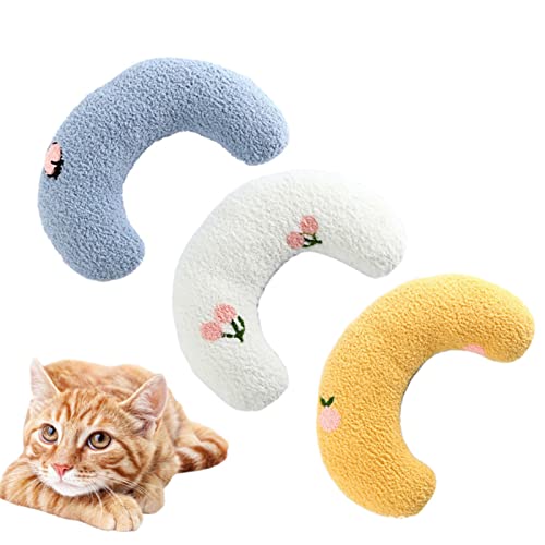 Frdun Hübsches gemütliches Kissen, U-förmiges Nackenstützkissen, ultraweiches, flauschiges Haustier, beruhigendes kleines Spielzeug, multifunktionales Katzenkissen für kleine Hunde, Katzen, Haustiere Frdun Hübsches gemütliches Kissen, U-förmiges Nackenstützkissen, ultraweiches, flauschiges Haustier, beruhigendes kleines Spielzeug, multifunktionales Katzenkissen für kleine Hunde, Katzen, Haustiere von Frdun