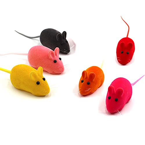 Frdun Niedliche Mäuse, Katzenspielzeug, falsche Maus, bunt, weich, niedliche kleine Mäuse, Katzen spielen Spielzeug von Frdun