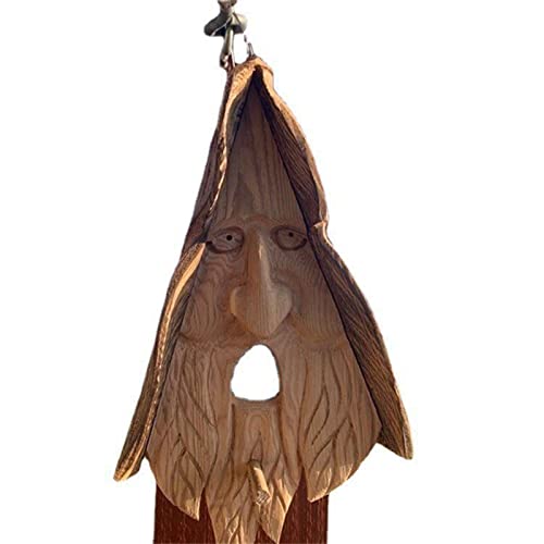 Frdun Vogelhaus, Vogelablage, Alter Mann, rustikaler Stil, Landhaus, Hof, Garten, Baumdekoration für Innenhof, Gartenarbeit, Dekoration Frdun Vogelhaus, Vogelablage, Alter Mann, rustikaler Stil, Landhaus, Hof, Garten, Baumdekoration für Innenhof, Gartenarbeit, Dekoration von Frdun