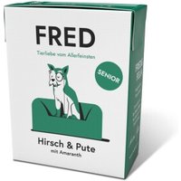 Fred & Felia FRED 10x390g SENIOR Hirsch & Pute von Fred & Felia