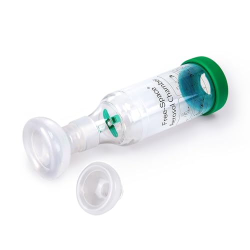 Aerosol Inhaler Spacer für Hunde, Aerosol Kammer Canine Spacer für Doggy Asthma 2 Maskensets Enthalten von Simplynatural