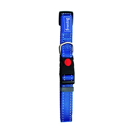 Azul reflektierender Nylon-Halsband, 15 mm von Freedog
