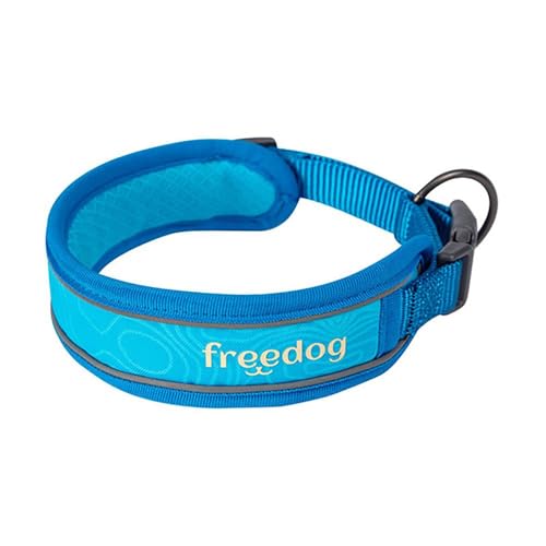FREEDOG Cool Pro Tech Halsband, Blau, 15 mm x 30/42 cm FREEDOG Cool Pro Tech Halsband, Blau, 15 mm x 30/42 cm von Freedog