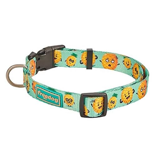 FREEDOG Pineapple Breeze Halsband, 20 mm x 20/65 cm, T-M FREEDOG Pineapple Breeze Halsband, 20 mm x 20/65 cm, T-M von Freedog