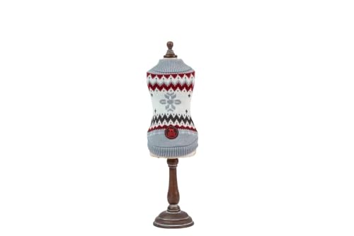 FREEDOG Pullover Schneeflocke, Grau, 15 cm von Freedog