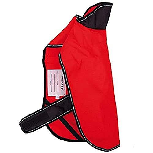 Freedog FD5000343 - Wasserdichter Mantel, für Hund, rote Farbe von Freedog