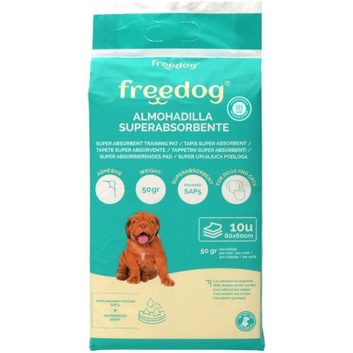 Freedog Super saugfähig, 60 x 60 cm, 10 Stück, Lavendel-Essenz von Freedog