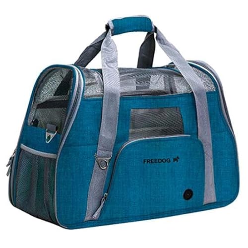Transportín Crossworld Azul 51 x 23 x 35 cm Transportín Crossworld Azul 51 x 23 x 35 cm von Freedog