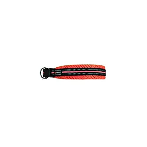 Weiche Halskette - Friseg Orange Sport für Hund (20 mm x 35/60 cm) von Freedog