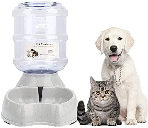 Freenfitmall Wasserspender für Haustiere, Katzen-Wassernapf, automatischer Wassernapf, großer automatischer Trinkbrunnen für Katzen und Hunde (1 Stück, blau) von Freenfitmall