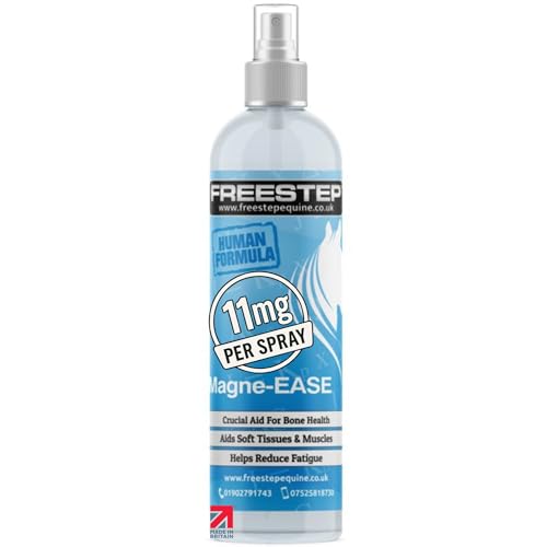 Freestep MagneEase – Natürliches Magnesium-Ölspray für Pferde – Gegen Muskelverspannung & Stress – Schnell einziehend & beruhigend – 250ml von Freestep