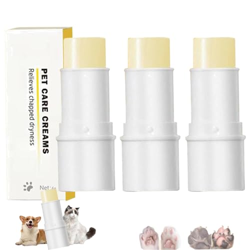 Frenaki Pfotensalbe für Katzen und Hunde, Pfotensalbenstift, Fußcreme für Haustiere, Feuchtigkeitscreme für Pfotenpolster, Pfotenbalsam für Haustiere, Macht raue Pfoten weich und schützt sie (3Pcs) Frenaki Pfotensalbe für Katzen und Hunde, Pfotensalbenstift, Fußcreme für Haustiere, Feuchtigkeitscreme für Pfotenpolster, Pfotenbalsam für Haustiere, Macht raue Pfoten weich und schützt sie (3Pcs) von Frenaki
