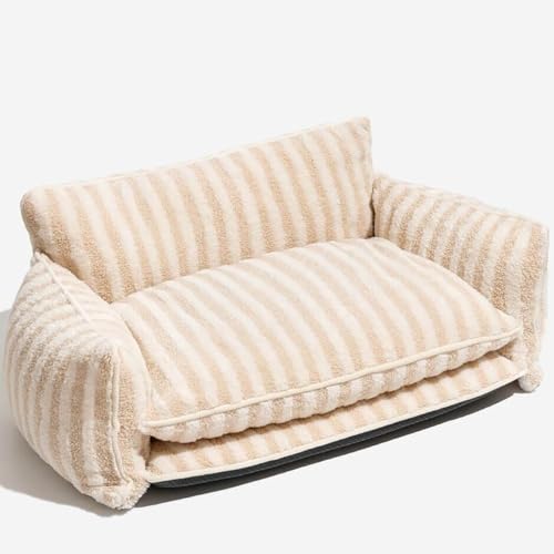 FresQa Haustier-Sofa kann zerlegt und für Winterwärmetiefschlaf gewaschen Werden. Großes Hundestreukissen,Beige,M FresQa Haustier-Sofa kann zerlegt und für Winterwärmetiefschlaf gewaschen Werden. Großes Hundestreukissen,Beige,M von FresQa