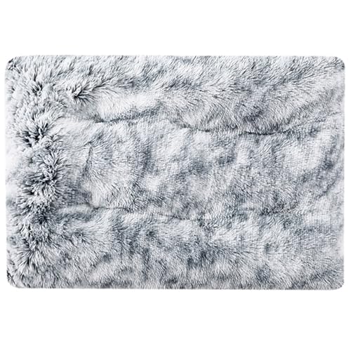 FresQa Haustiermatte Hund Langer Plüsch Winter Warmes Schlafbett Komfortables Katzennest Zubehör,Chrome,XXL FresQa Haustiermatte Hund Langer Plüsch Winter Warmes Schlafbett Komfortables Katzennest Zubehör,Chrome,XXL von FresQa