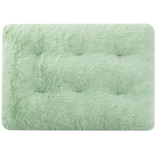 FresQa Haustiermatte Hund Langer Plüsch Winter Warmes Schlafbett Komfortables Katzennest Zubehör,Grün,XXL FresQa Haustiermatte Hund Langer Plüsch Winter Warmes Schlafbett Komfortables Katzennest Zubehör,Grün,XXL von FresQa
