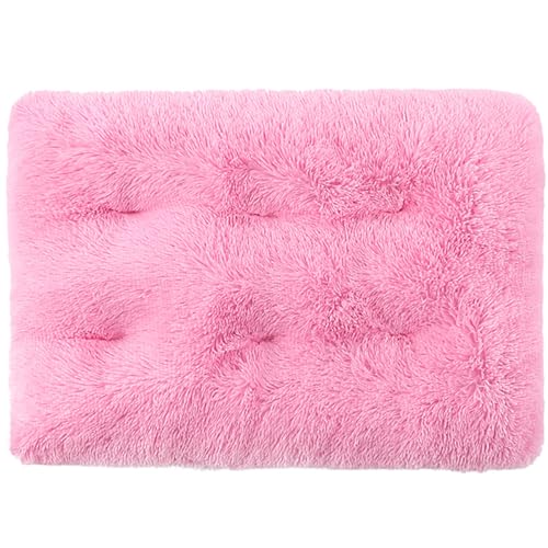 FresQa Haustiermatte Hund Langer Plüsch Winter Warmes Schlafbett Komfortables Katzennest Zubehör,Rosa,XXL FresQa Haustiermatte Hund Langer Plüsch Winter Warmes Schlafbett Komfortables Katzennest Zubehör,Rosa,XXL von FresQa