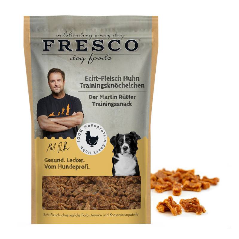 Martin Rütter Trainingsknöchelchen - 3 x Huhn (150 g) von Fresco Dog Foods