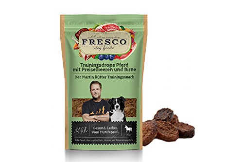 Fresco Dog Martin Rütter Trainingsdrops Pferd mit Preiselbeeren und Birne von Fresco Dog