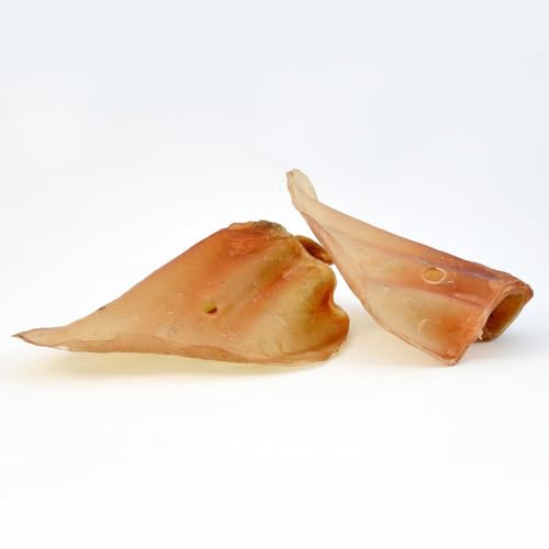 Fresco Dog Rinderohren für Hunde – 100 % Naturkauartikel aus Rind – fettarm & proteinreich – unterstützt Zahnpflege – getreidefrei & ohne Zusätze – idealer Kausnack für alle Hundegrößen von Fresco Dog