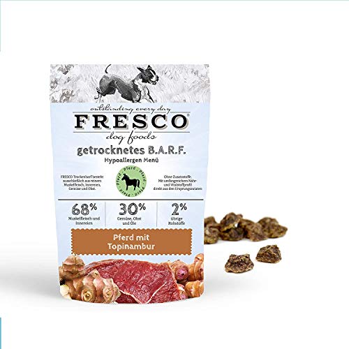 Fresco Trockenbarf Hypoallergen-Menü Pferd 1kg von Fresco Dog