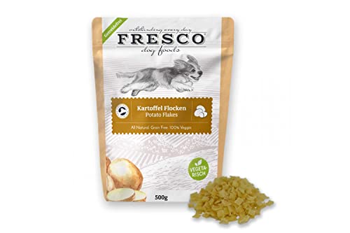 Kartoffel Flocken für Hunde | A, B und C Vitamine | Magnesium, Eisen, und Calcium | gesund und natürlich | ohne künstliche Zusätze | Made in Germany von Fresco Dog