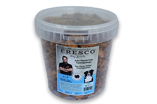 Martin Rütter Trainingsdrops Pute (1kg-Eimer) von Fresco Dog