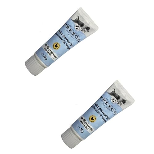 Fresco Fein Gemacht! Geflügelcreme mit Lachsöl | Doppelpack | 2 x 75 g | Naschwurst für Welpen | Kann unterstützend Sein für den empfindlichen Welpenmagen | Kann eine optimale Ergänzung Sein Fresco Fein Gemacht! Geflügelcreme mit Lachsöl | Doppelpack | 2 x 75 g | Naschwurst für Welpen | Kann unterstützend Sein für den empfindlichen Welpenmagen | Kann eine optimale Ergänzung Sein von Fresco Dog