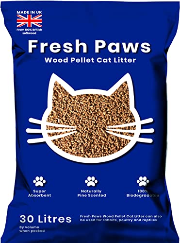 Fresh Paws Premium Holzpellet-Katzenstreu Fresh Paws Premium Holzpellet-Katzenstreu von Fresh paws