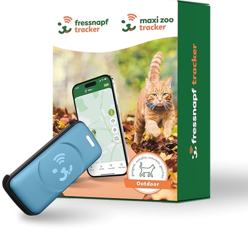 Fressnapf GPS Tracker Blau für Katzen - 2. Generation - Ohne ABO - Ortung ohne Entfernungsbegrenzung - Aktivitätserkennung & Gesundheitsfunktion - Katzenfreundliches Design Fressnapf GPS Tracker Blau für Katzen - 2. Generation - Ohne ABO - Ortung ohne Entfernungsbegrenzung - Aktivitätserkennung & Gesundheitsfunktion - Katzenfreundliches Design von Fressnapf