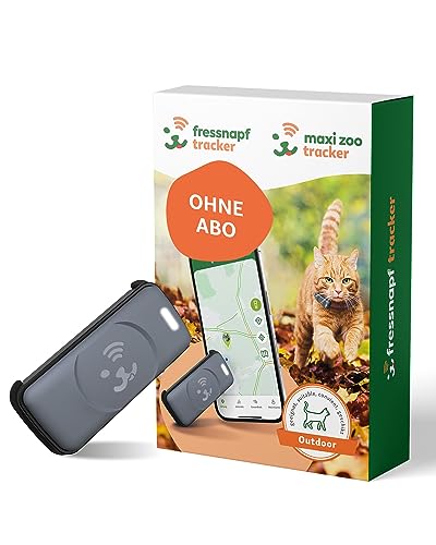 Fressnapf GPS Tracker für Katzen - 2. Generation - Ohne ABO - Ortung ohne Entfernungsbegrenzung - Aktivitätserkennung & Gesundheitsfunktion - Katzenfreundliches Design von Fressnapf