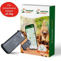 Fressnapf GPS-Tracker für Katzen schwarz/ grau von Fressnapf