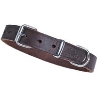 Freudentier Hundehalsband aus weichem Fettleder braun 27 cm, 1,2 cm Freudentier Hundehalsband aus weichem Fettleder braun 27 cm, 1,2 cm von Freudentier