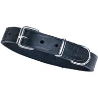Freudentier Hundehalsband aus weichem Fettleder schwarz 59 cm, 2,5 cm Freudentier Hundehalsband aus weichem Fettleder schwarz 59 cm, 2,5 cm von Freudentier