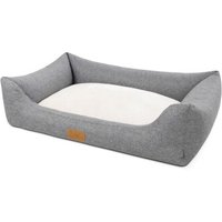 Freudentier orthopädisches Hundebett mit Memory Foam, edel gesteppt L von Freudentier