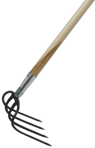 Freund-Victoria Dunghacke 24445, 4 Zinken, 21x20cm, mit Stiel Ø28x1... von Freund-Victoria