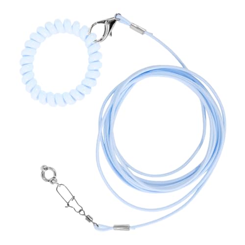 Fliegen-Trainingsseil für Papageien, Anti-Bissgeschirr, 300 cm, Papageiengeschirr, elastisches Fliegenseil für Vögel, Gummiseil, Metall, sicher, für den Außenbereich, ideal für Park und Garten Fliegen-Trainingsseil für Papageien, Anti-Bissgeschirr, 300 cm, Papageiengeschirr, elastisches Fliegenseil für Vögel, Gummiseil, Metall, sicher, für den Außenbereich, ideal für Park und Garten von Frfik