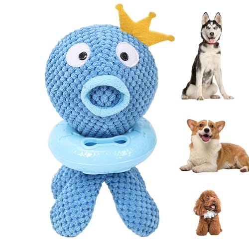 Frfik Anreicherungsspielzeug für Hunde – Cartoon-Quetschspielzeug für Welpen, Zahnen, Kauspielzeug, interaktives Hundeunterhaltungszubehör, niedliche, saubere Hundezähne, quietschendes Hundespielzeug Frfik Anreicherungsspielzeug für Hunde – Cartoon-Quetschspielzeug für Welpen, Zahnen, Kauspielzeug, interaktives Hundeunterhaltungszubehör, niedliche, saubere Hundezähne, quietschendes Hundespielzeug von Frfik