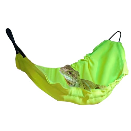 Frfik Bärtiger Hängematte - Doppelstangen Hängematte, 35 cm Leinwand Reptilien Hängematte - Echsenbett mit Saugnäpfeln, sanfte Stoffruheplattform für bärtige Agames, Geckos, Chamäleons und Reptilien Frfik Bärtiger Hängematte - Doppelstangen Hängematte, 35 cm Leinwand Reptilien Hängematte - Echsenbett mit Saugnäpfeln, sanfte Stoffruheplattform für bärtige Agames, Geckos, Chamäleons und Reptilien von Frfik
