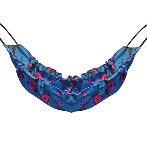 Frfik Bärtiger Hängematte - Doppelstangen Hängematte, 35 cm Leinwand Reptilien Hängematte - Echsenbett mit Saugnäpfeln, sanfte Stoffruheplattform für bärtige Agames, Geckos, Chamäleons und Reptilien von Frfik