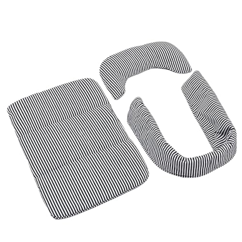 Frfik Hunde-Kinderwagen-Matte, Kinderwagenschutz, waschbar, rutschfest, wasserdicht, Bettkissen für Katzen, Tierwagen, bequeme Fahrten, Spaziergänge, Outdoor-Reisen von Frfik