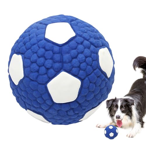 Frfik Hundebälle für Aggressive Kauer - 2024 Neu Hundeball Unzerstörbar | Weich Hundespielzeug Ball für Große Mittelgroße Kleine Hunde | Hüpfende, quietschende Hundebälle, robuste Welpenbälle Frfik Hundebälle für Aggressive Kauer - 2024 Neu Hundeball Unzerstörbar | Weich Hundespielzeug Ball für Große Mittelgroße Kleine Hunde | Hüpfende, quietschende Hundebälle, robuste Welpenbälle von Frfik