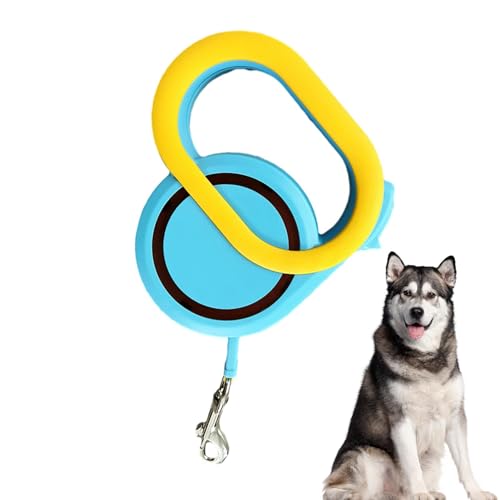 Frfik Hundeleinen | 118-Zoll-Einziehbare Leine | Verhedderungsfreie Lange Laufleinen | Langlebiges Einhand-Lanyard zur Kontrolle | Zum Training und zur Verhinderung von Brüchen von Frfik
