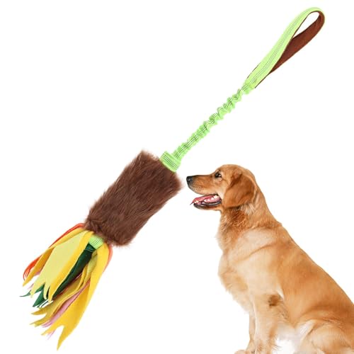 Frfik Hundespielzeug aus Seil, lustiges quietschendes Kauspielzeug für Hunde, Haustierbedarf, Welpen-Seilspielzeug mit elastischem Kordelzug, tragbares interaktives Zerrspielzeug für kleine bis große Frfik Hundespielzeug aus Seil, lustiges quietschendes Kauspielzeug für Hunde, Haustierbedarf, Welpen-Seilspielzeug mit elastischem Kordelzug, tragbares interaktives Zerrspielzeug für kleine bis große von Frfik